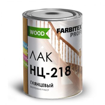 Лак ABC-Farben FARBITEX ПРОФИ, Good for Wood мебельный  бесцветный 1,7 кг глянцевый